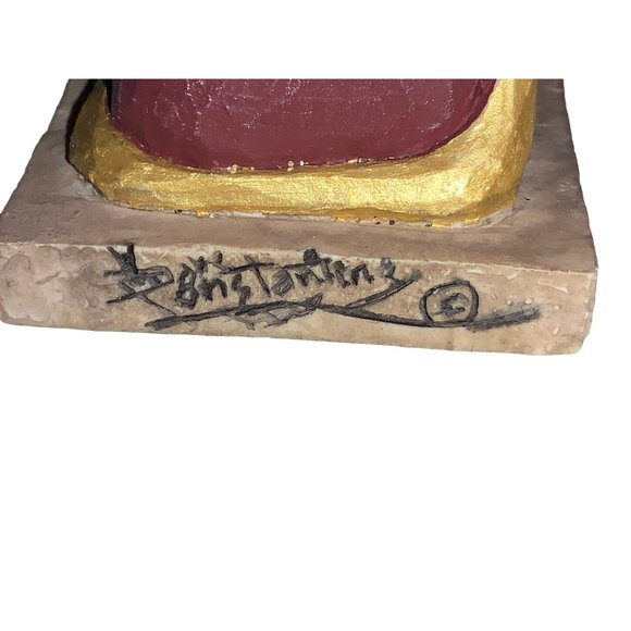 Dave Constantine Santa Figurine 2001 - Picture 9 of 11